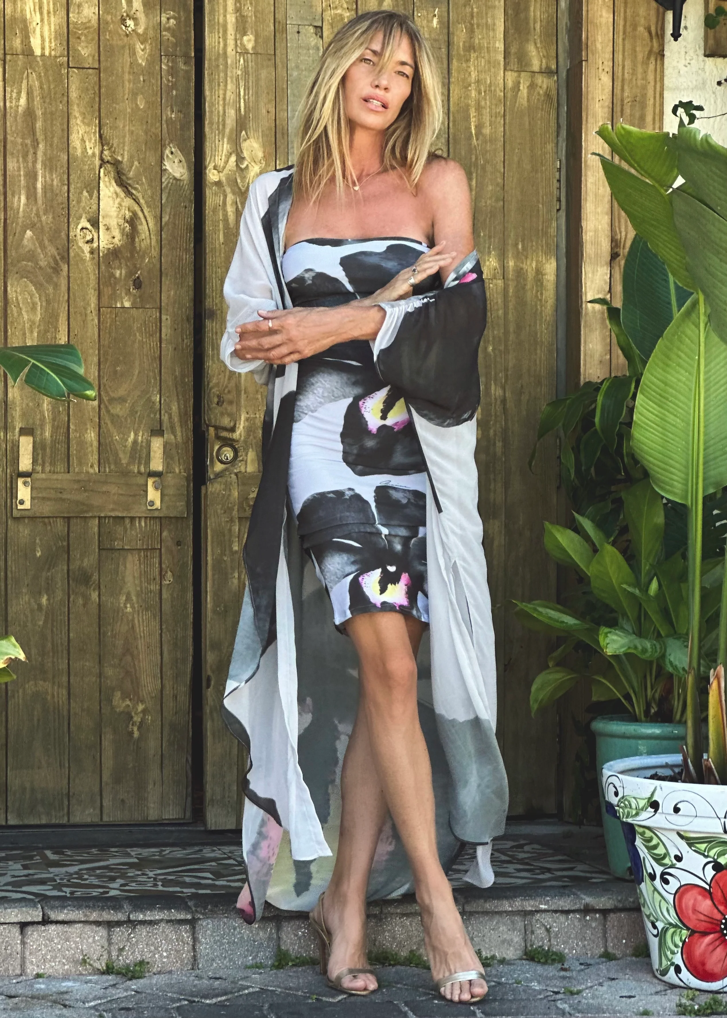 Erte Kaftan Black Orchid - Image 3