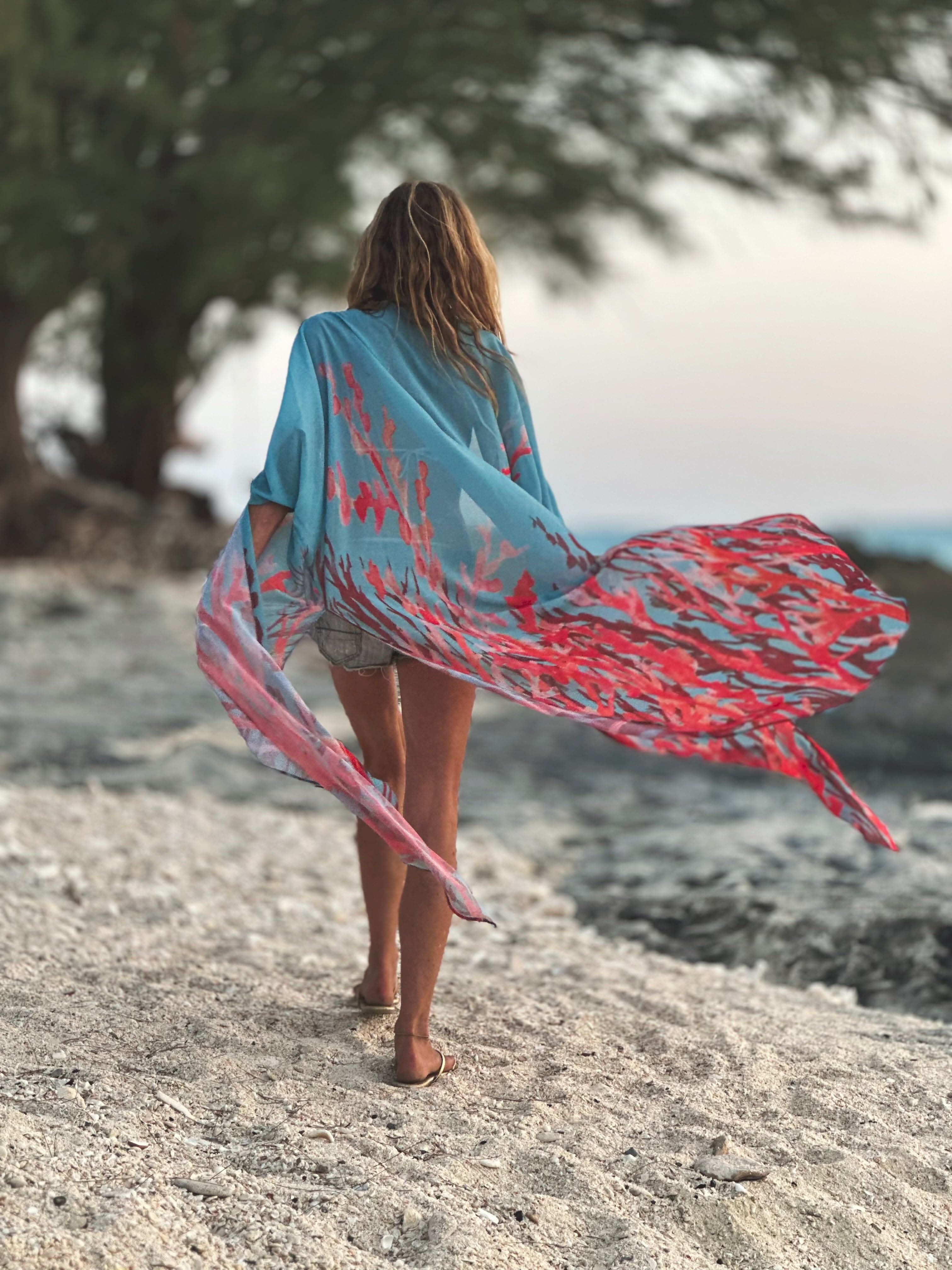 Erte Kaftan Coral Reef - Image 3