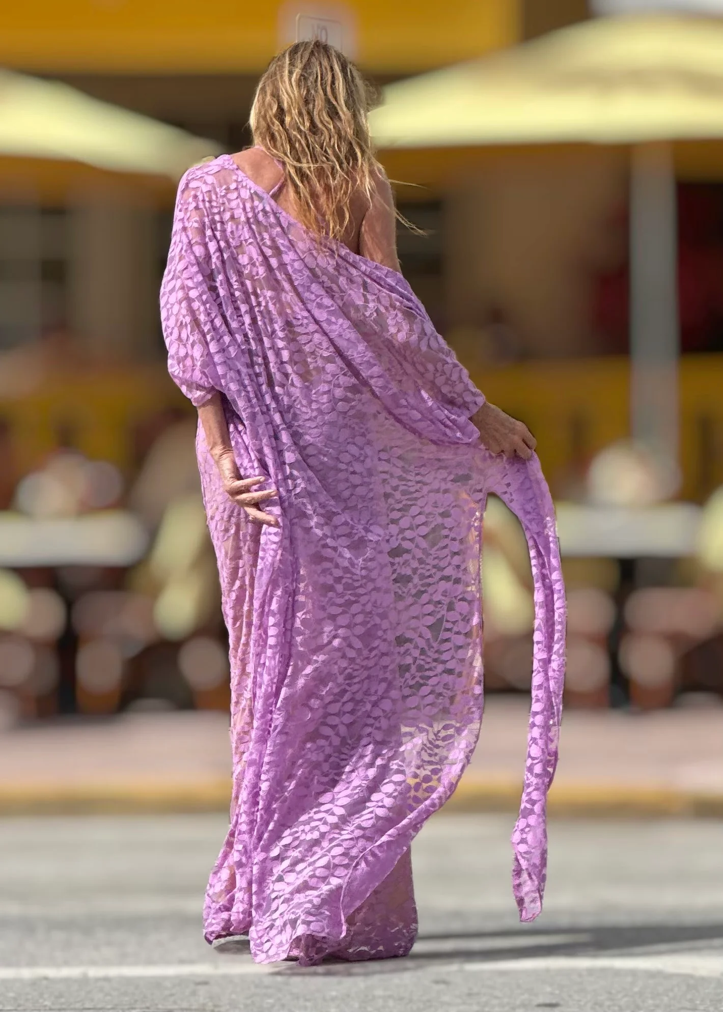 Erte Kaftan Lilac Lace (Limited Edition) - Image 5