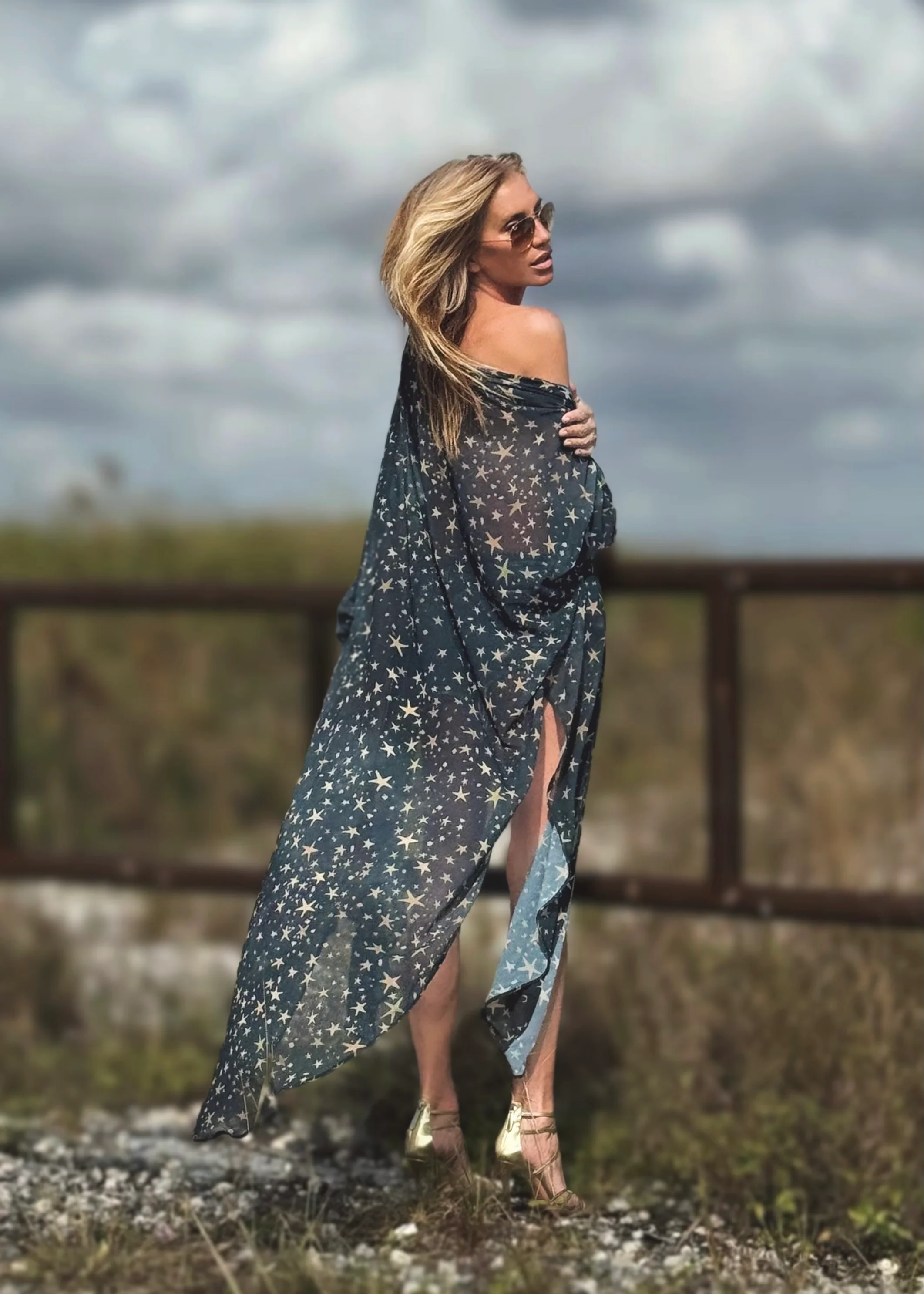 Erte Kaftan Midnight Stars - Image 3