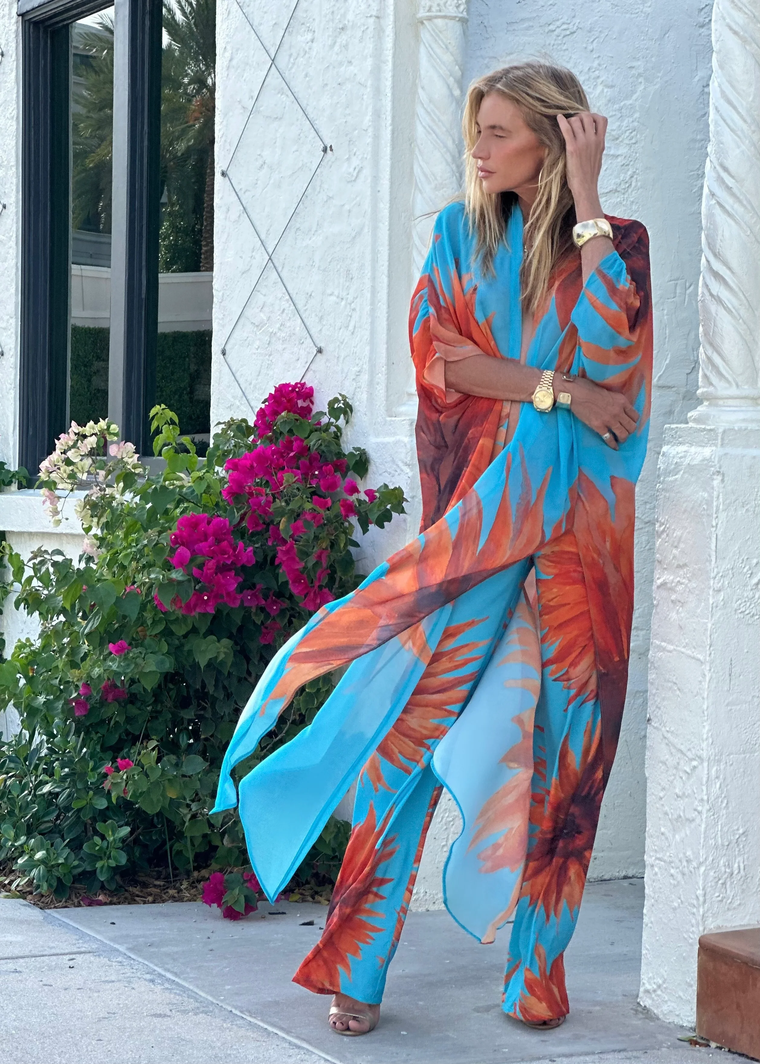 Erte Kaftan Wild Sunflower - Image 6