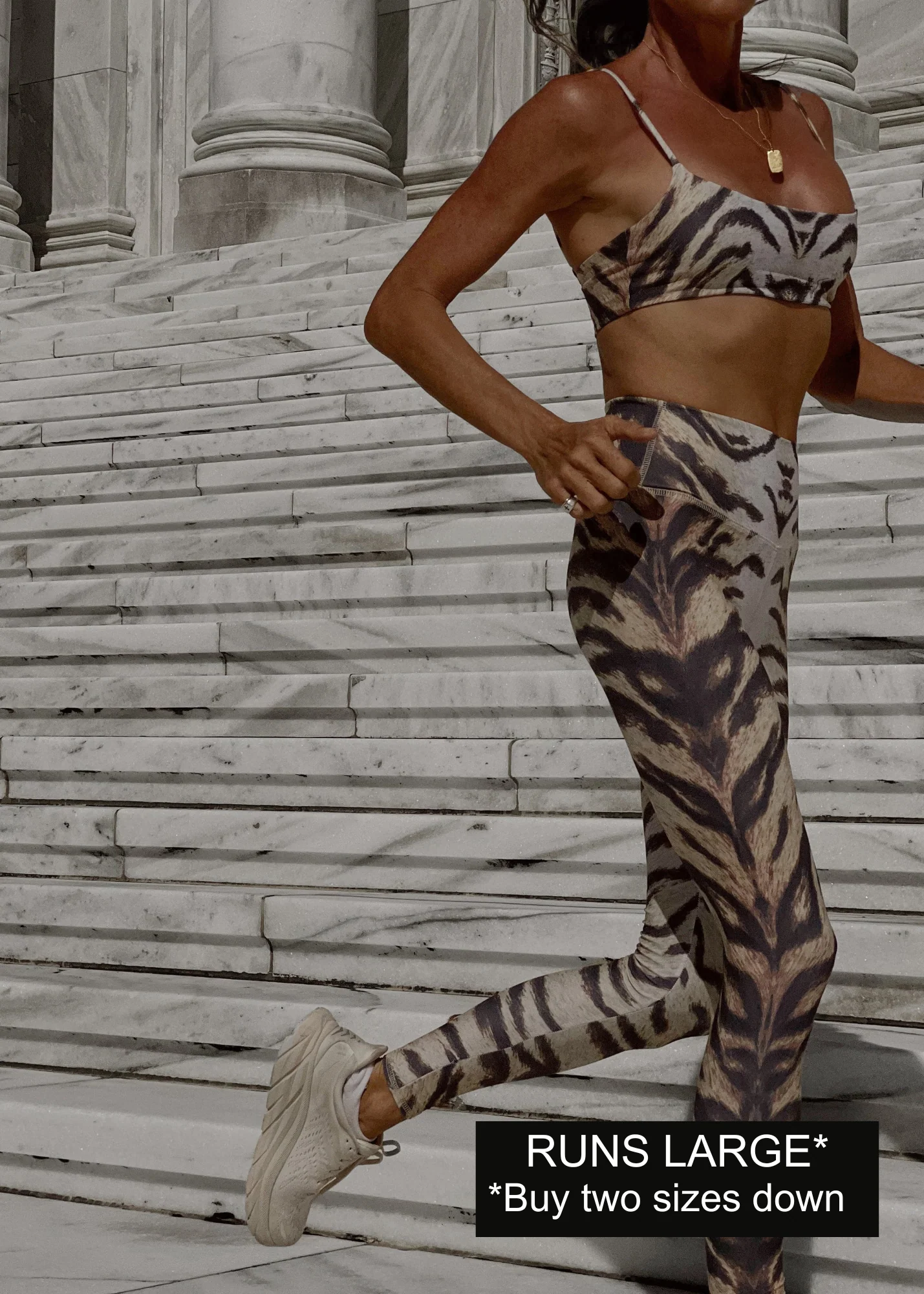 Giselle Leggings Faded Tiger - Image 12
