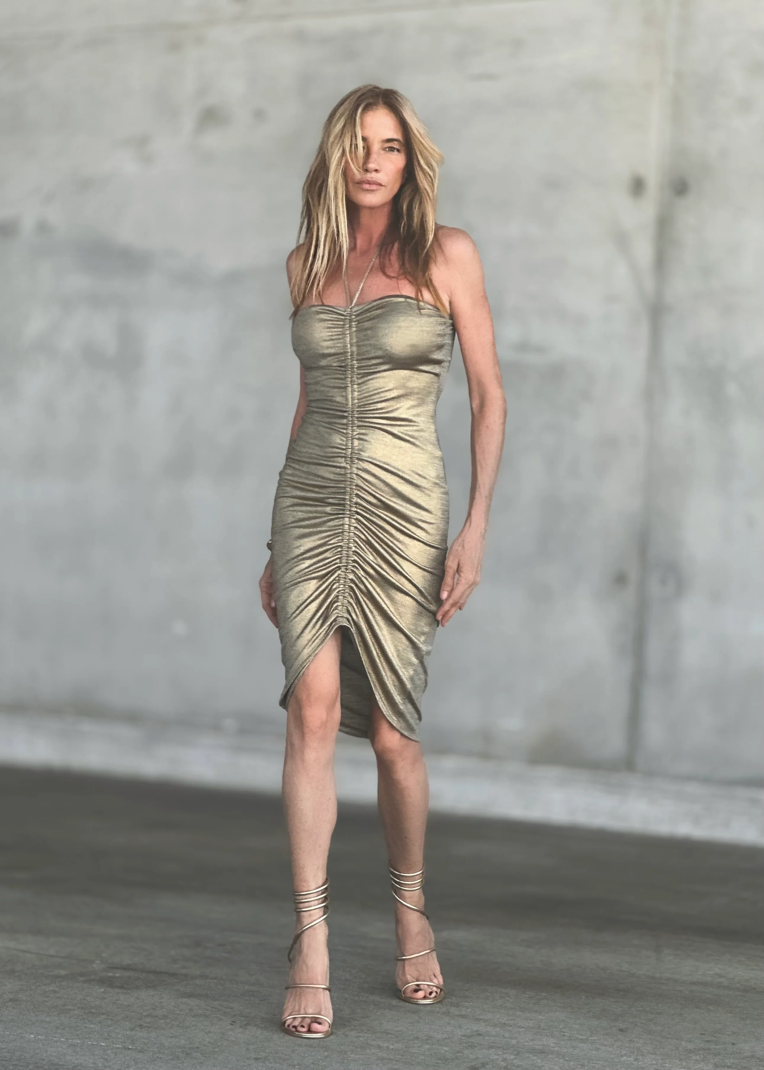 Gwen Dress Vintage Gold (Limited Edition) - Image 5