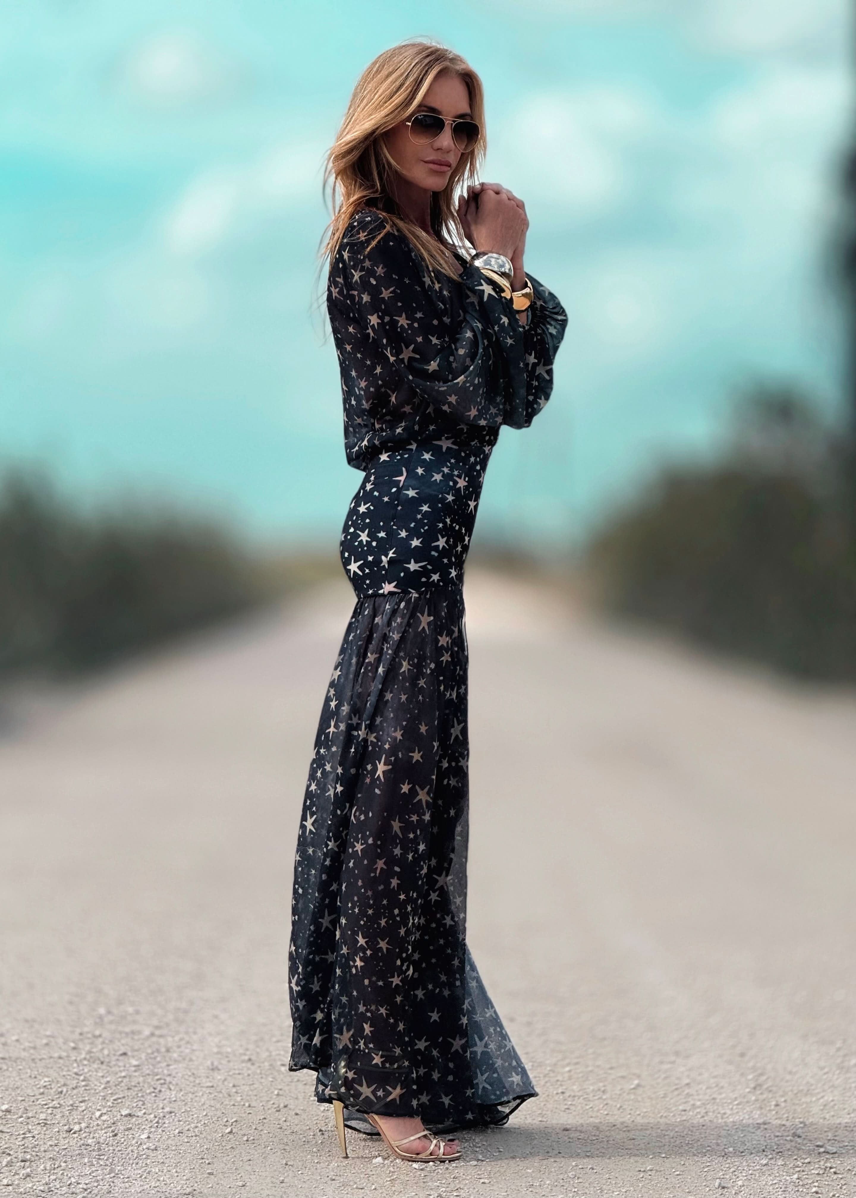 Leona Dress Midnight Stars - Image 3