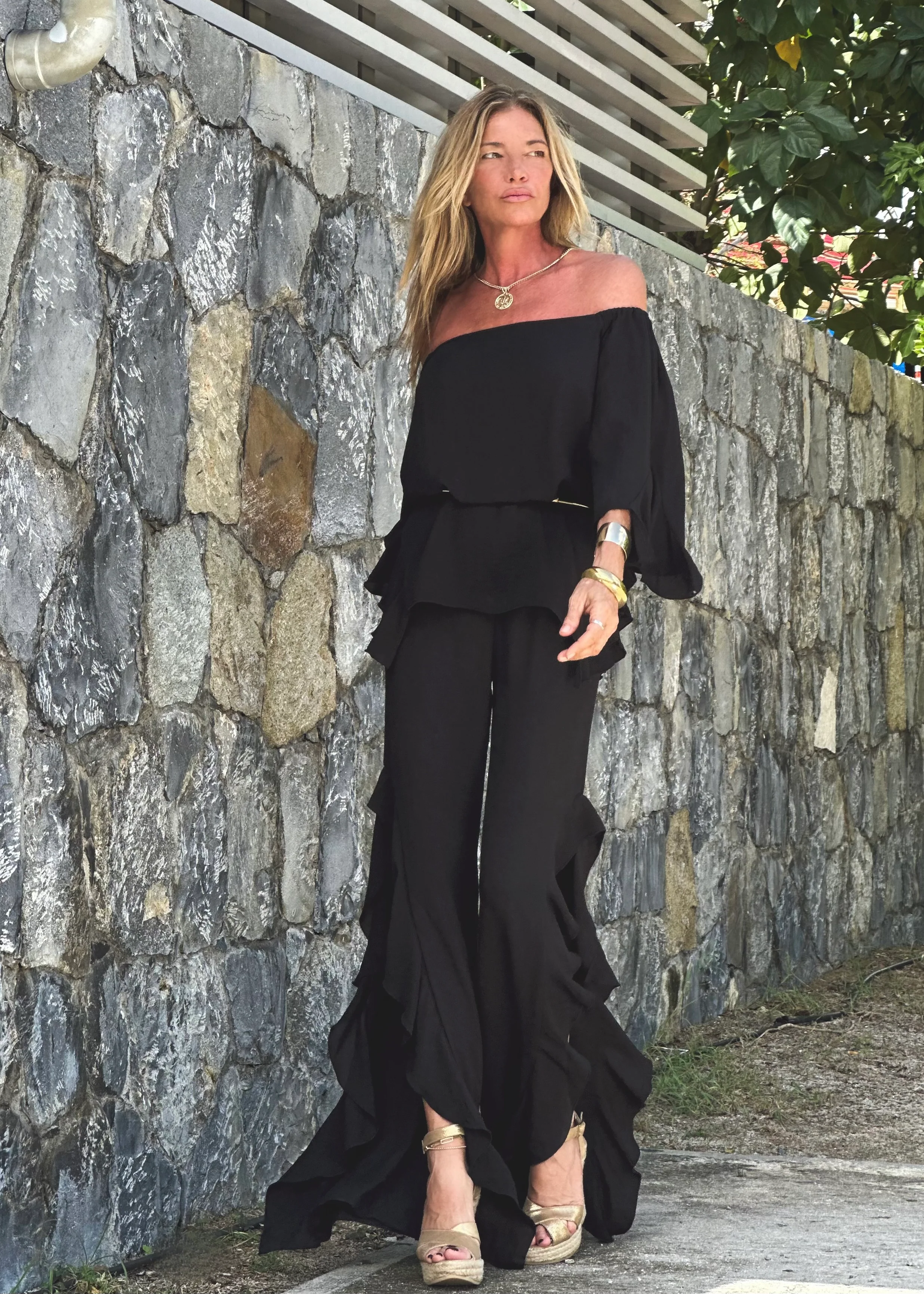 Lucy Pant Black (Double Chiffon) - Image 7