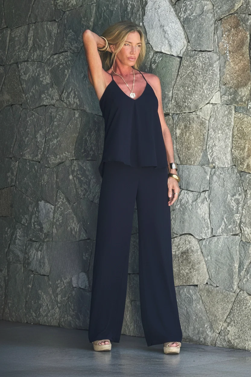 Mandy Pant Black (Double Chiffon) - Image 3