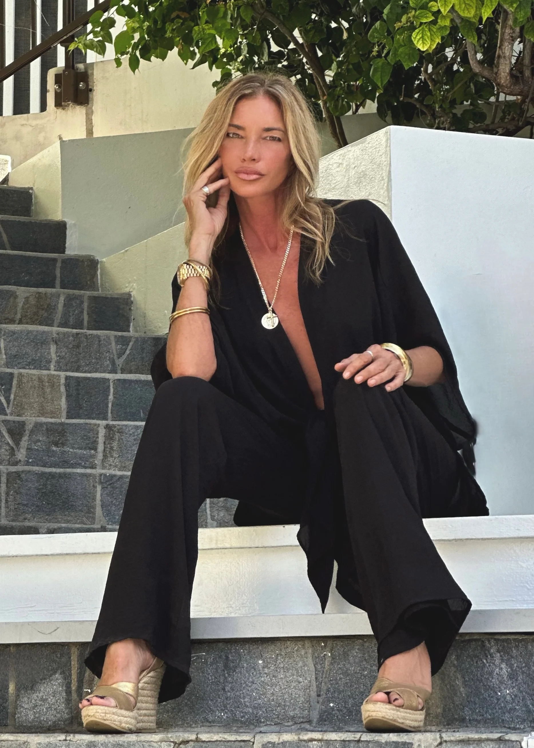 Mandy Pant Black (Double Chiffon) - Image 8