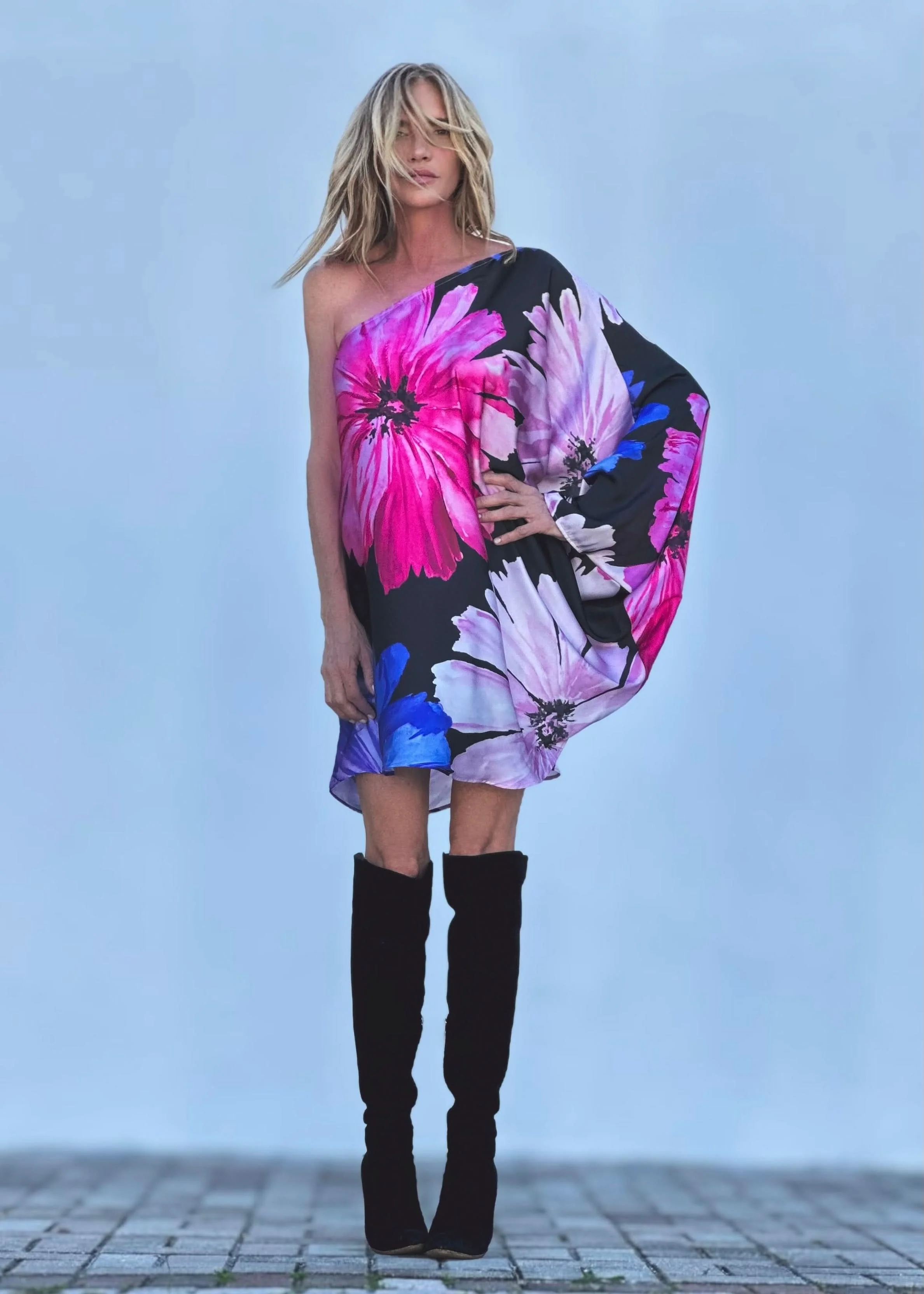 Renee Mini Kaftan French Garden - Image 6