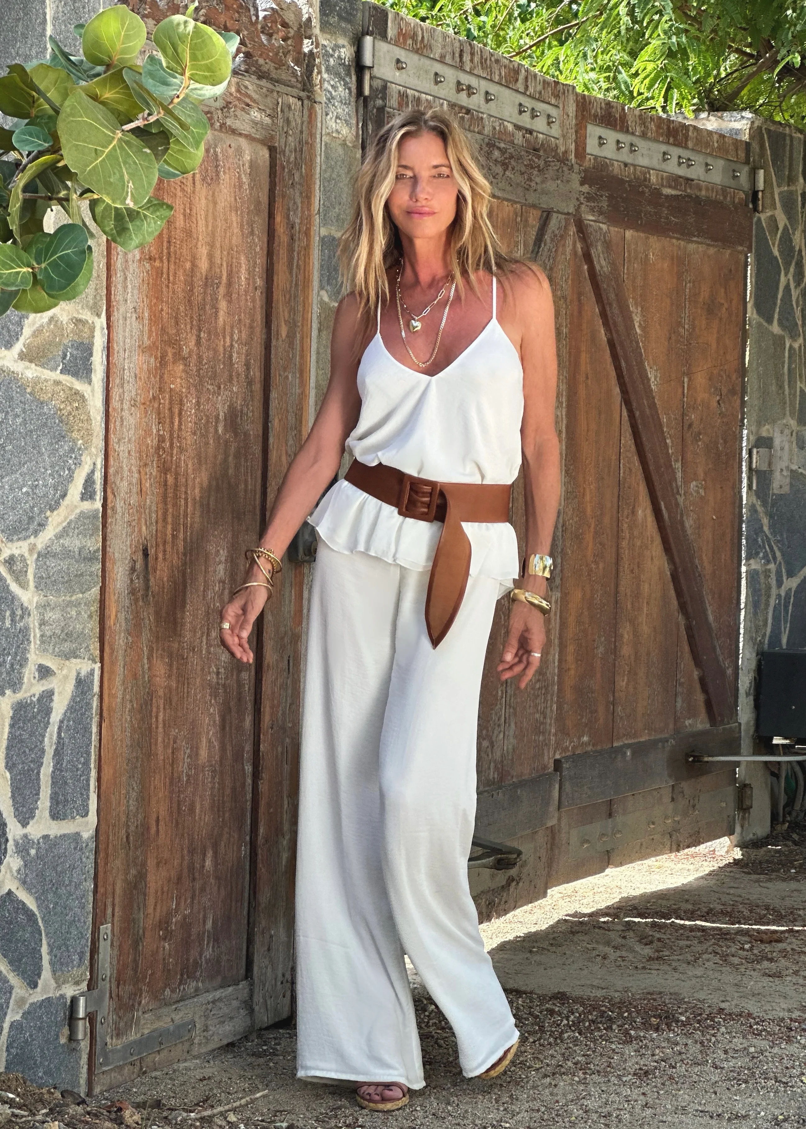 Tara Top Off White (Double Chiffon) - Image 6